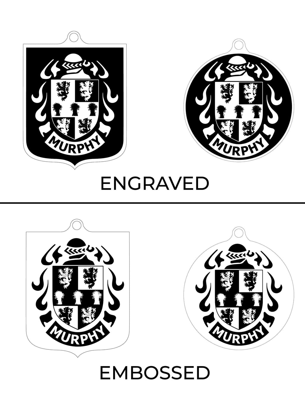 Custom Family Crest Necklace, Coat of Arms Pendant, Solid 925 Sterling Silver, Heraldic