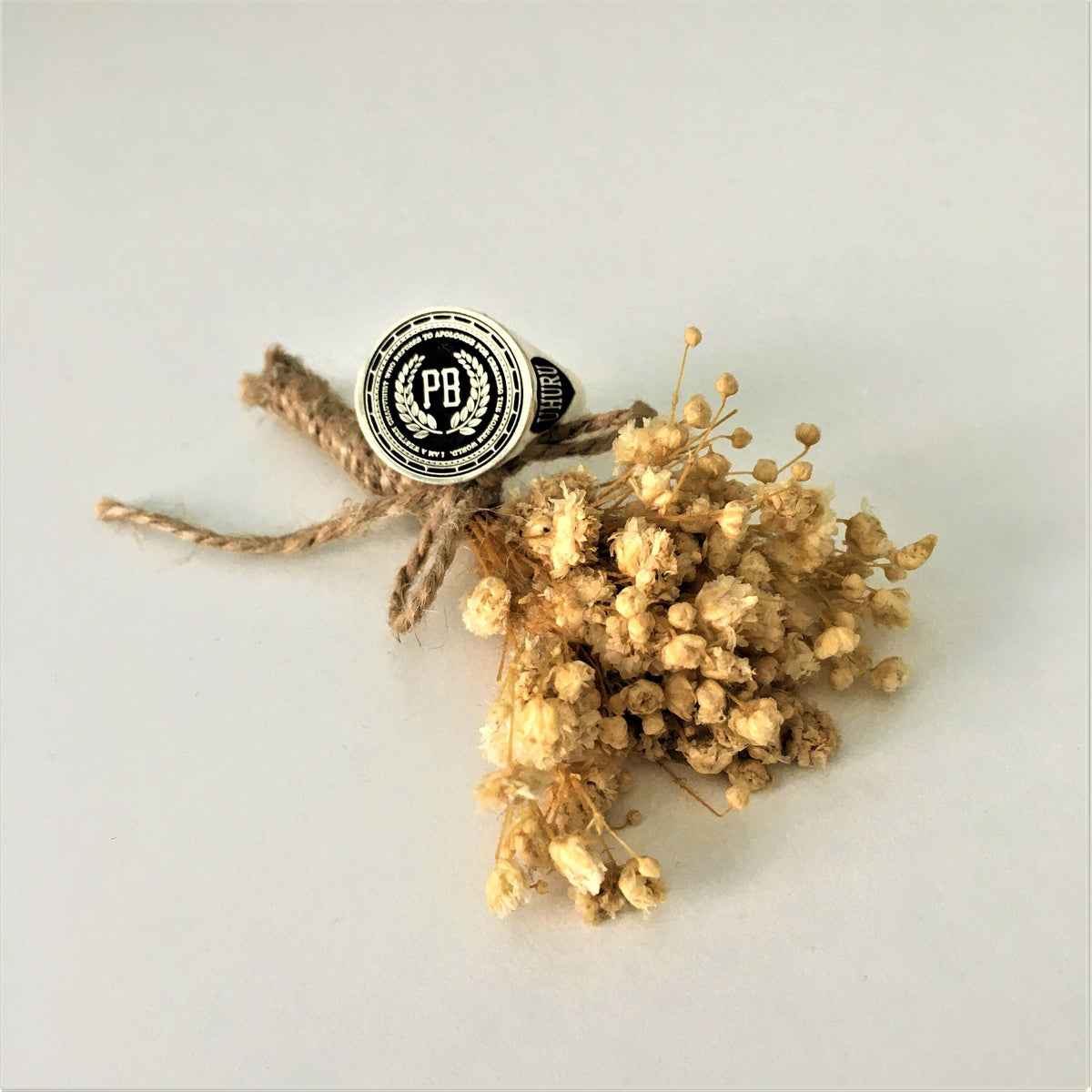 Custom College Ring, Icon & Personalized Ring, 925 Sterling Silver Ring, Class Ring, School Ring, Graduation Ring , High School Class Ring
